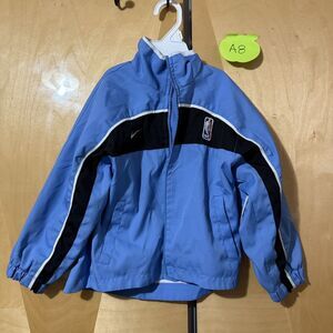 Nike Boys Jacket 5 Blue NBA Team Sport RN 81917 Pockets Activewear Kids